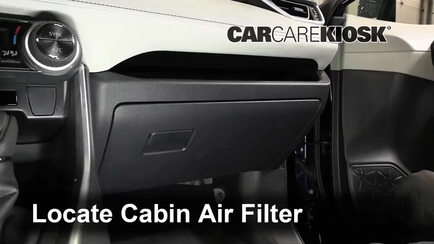 2021 Toyota RAV4 Hybrid XLE 2.5L 4 Cyl. Filtro de aire (interior) Cambio